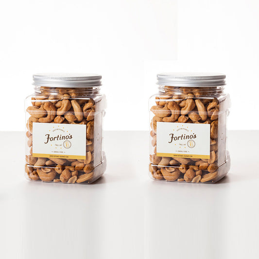 Fortino's Favorite Nut Jar - 2 Jar Gift Box Set