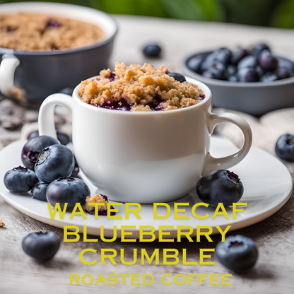 Water Decaf Blueberry Crumble Coffee - 1lb Bag